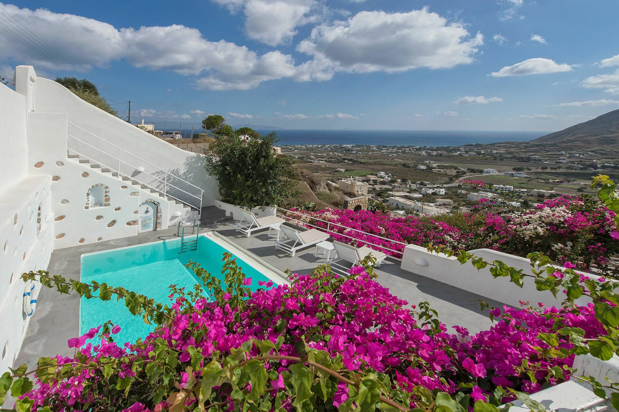 White Cave Private Villa Pyrgos Kallistis Exterior photo