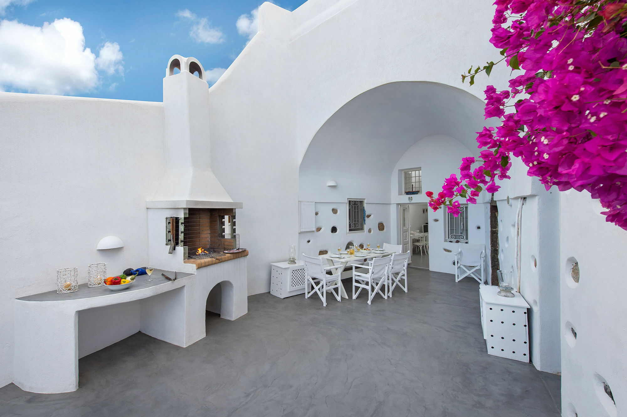 White Cave Private Villa Pyrgos Kallistis Exterior photo