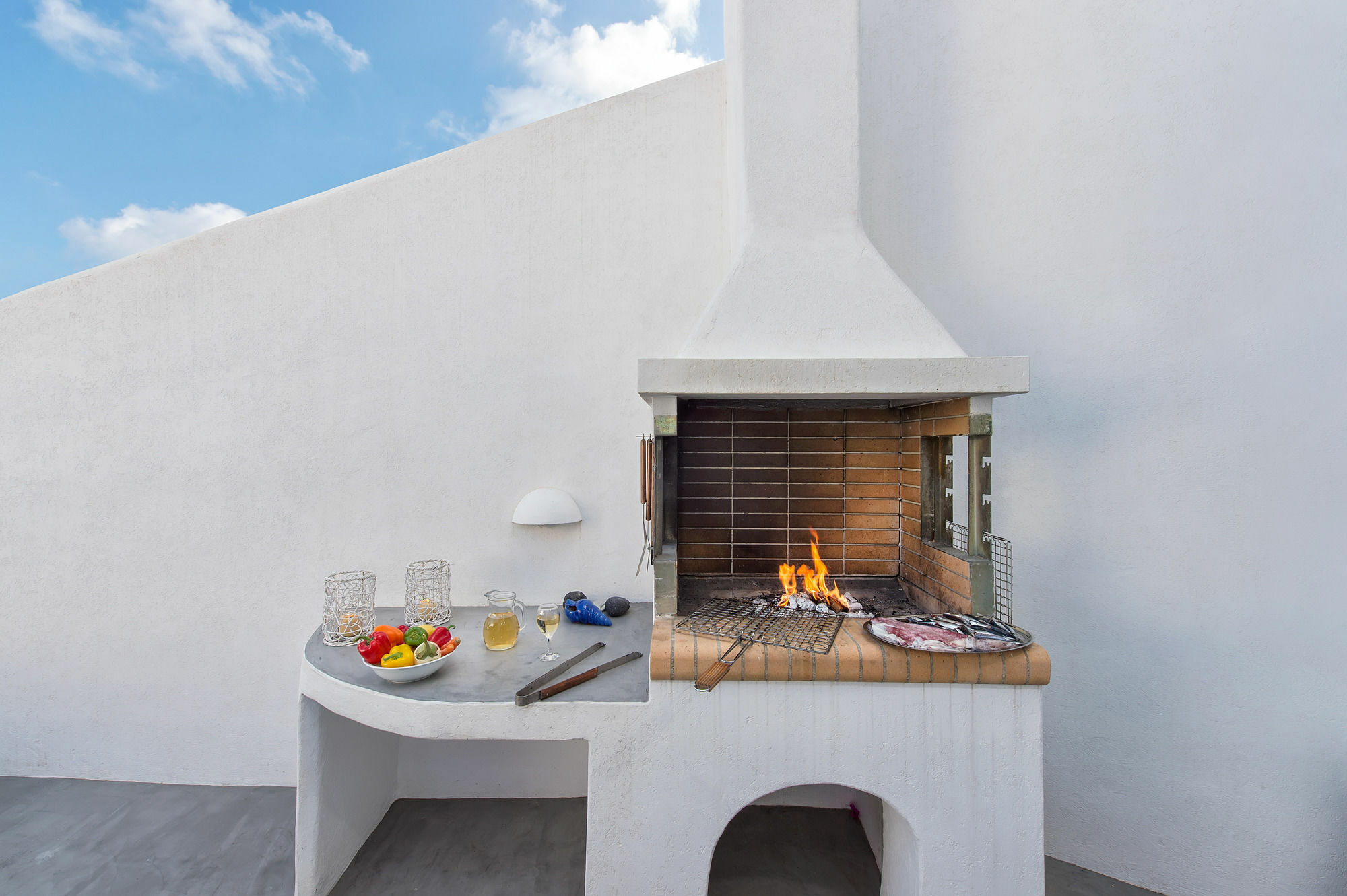 White Cave Private Villa Pyrgos Kallistis Exterior photo