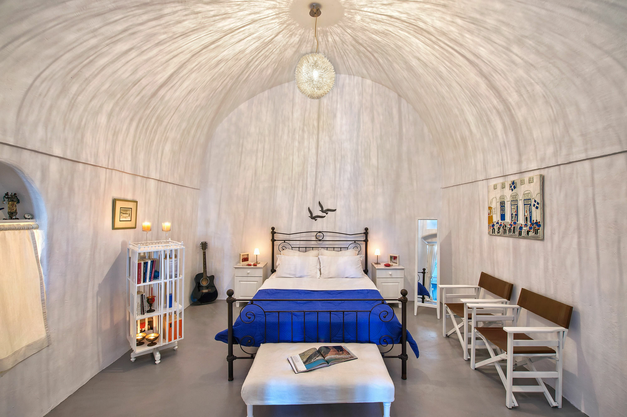White Cave Private Villa Pyrgos Kallistis Exterior photo