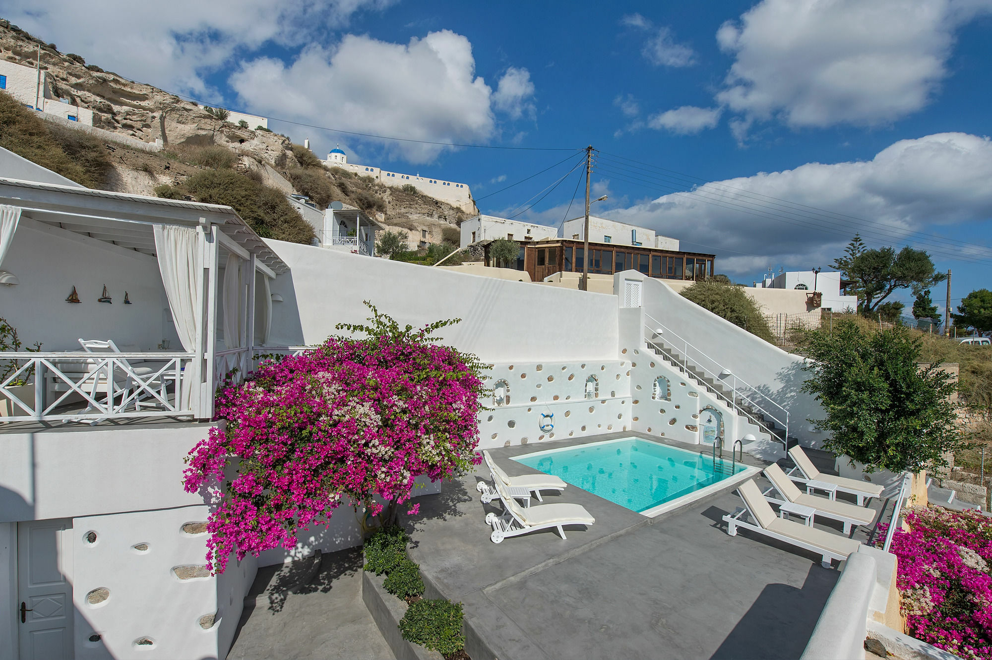 White Cave Private Villa Pyrgos Kallistis Exterior photo